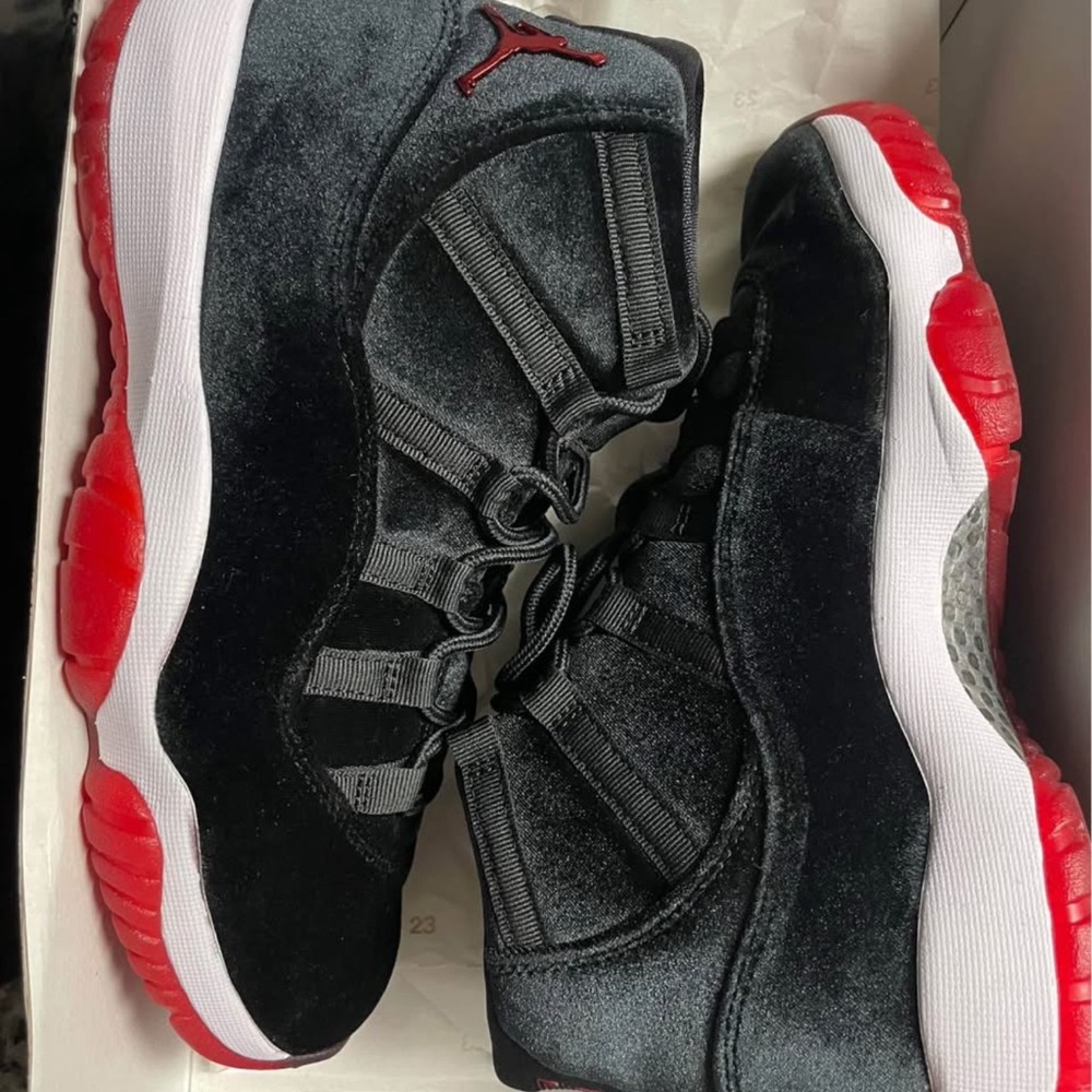 Jordan Air Retro “bred velvet “